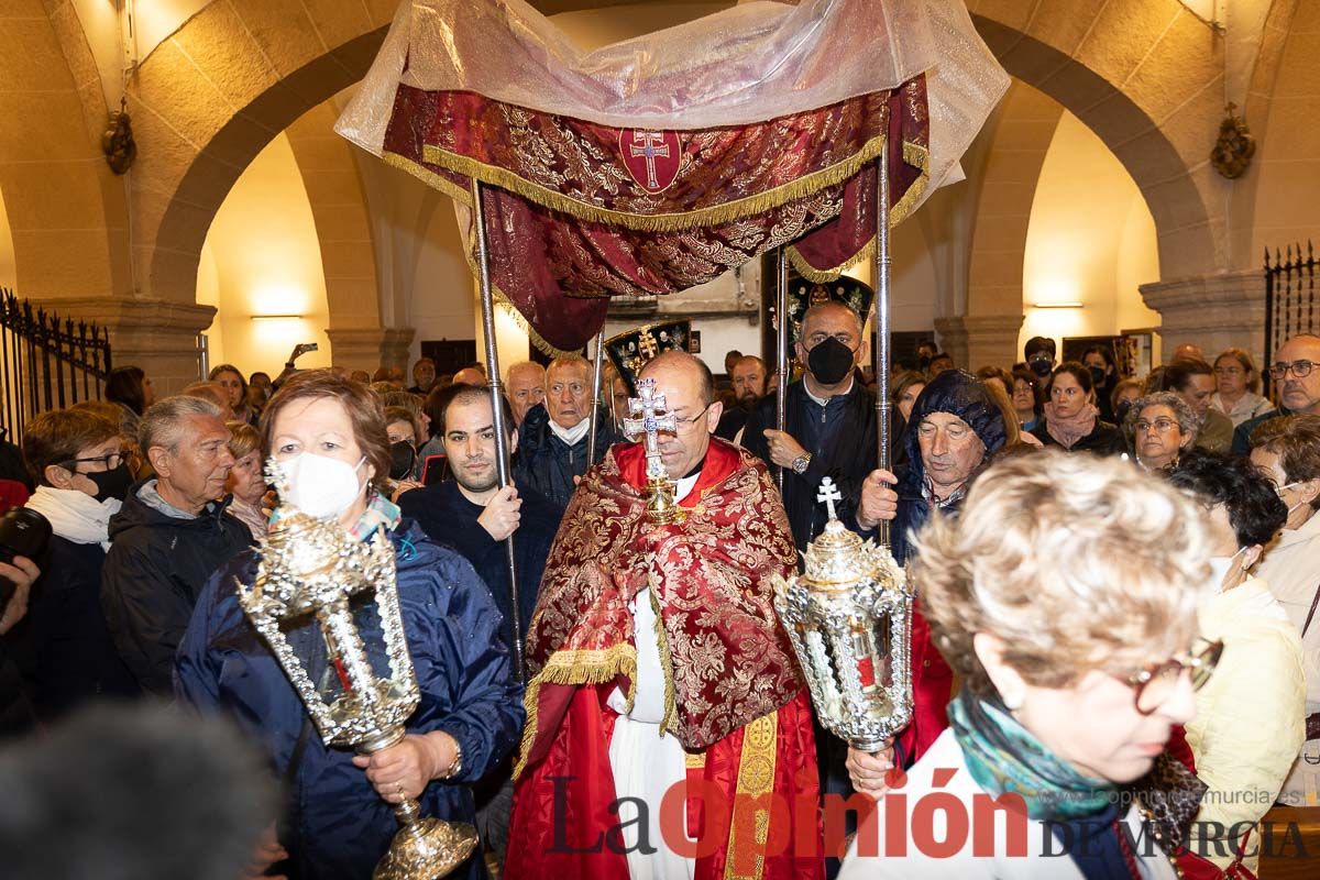 Cruz de impedidos en las Fiestas de Caravaca