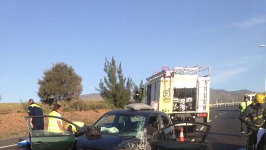 Accidente de tráfico en Ingenio