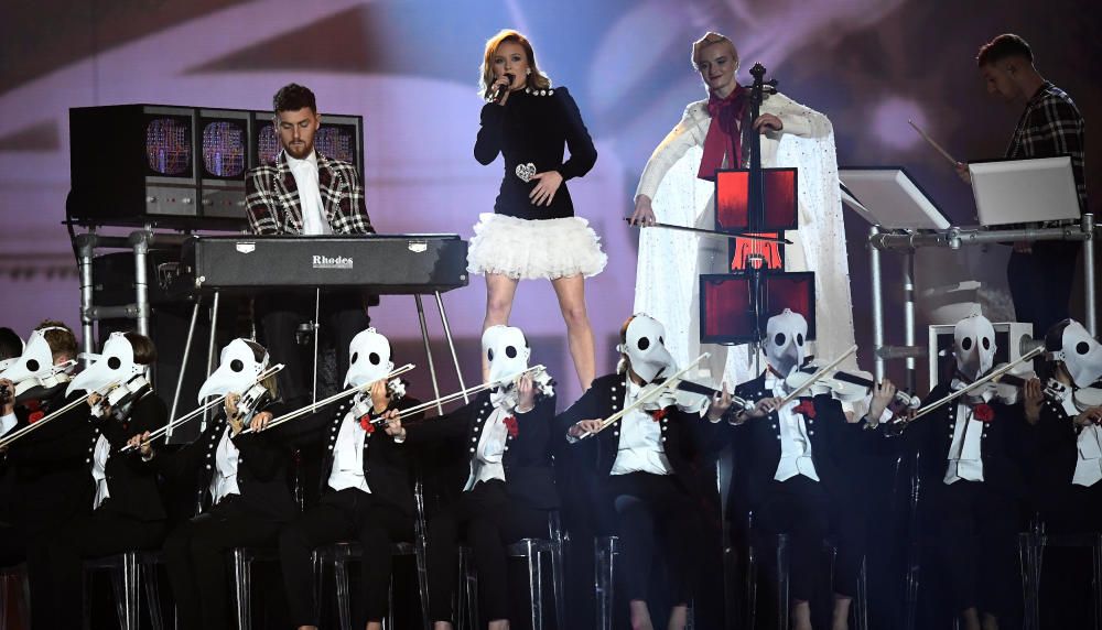 British group Clean Bandit perform at the 2017 ...