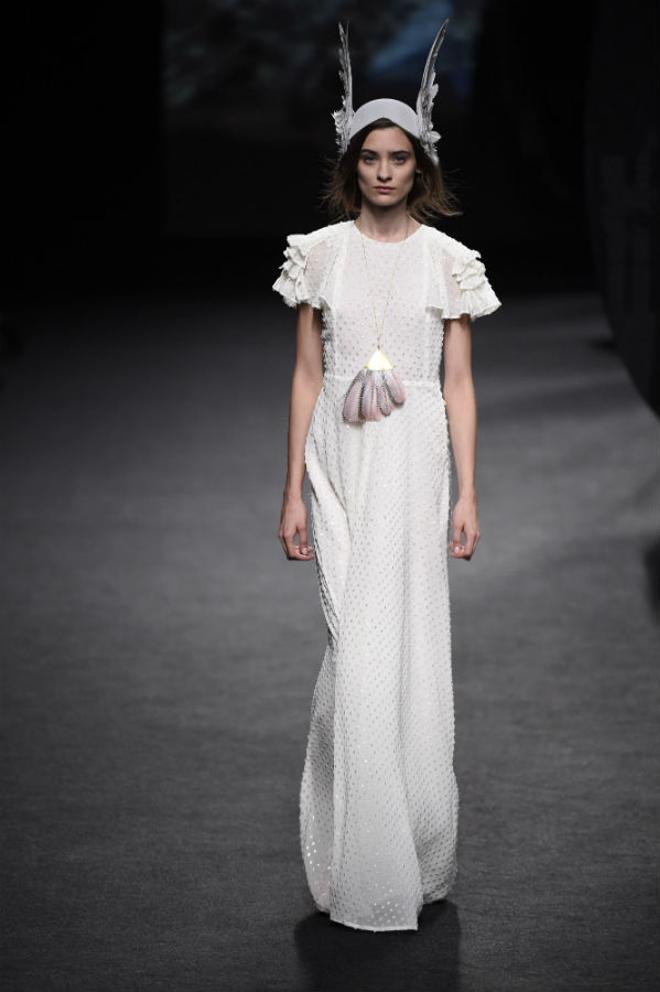 MBFWM Ailanto Primavera/Verano 2018: vestidos de plumeti