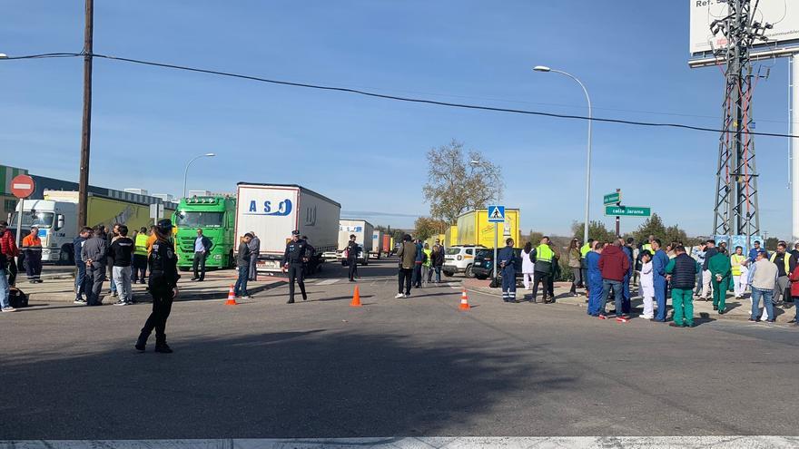 Exteriores de la empresa Alcaliber en el Polígono Industrial de Toledo.