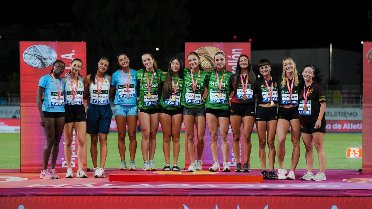 El atletismo valenciano brilló en Málaga