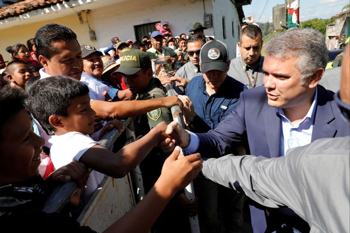 Duque aclaró que los países que tienen altos niveles de consumo deben enfrentar ese fenómeno mientras Colombia hace lo propio enfrentando a los carteles.
