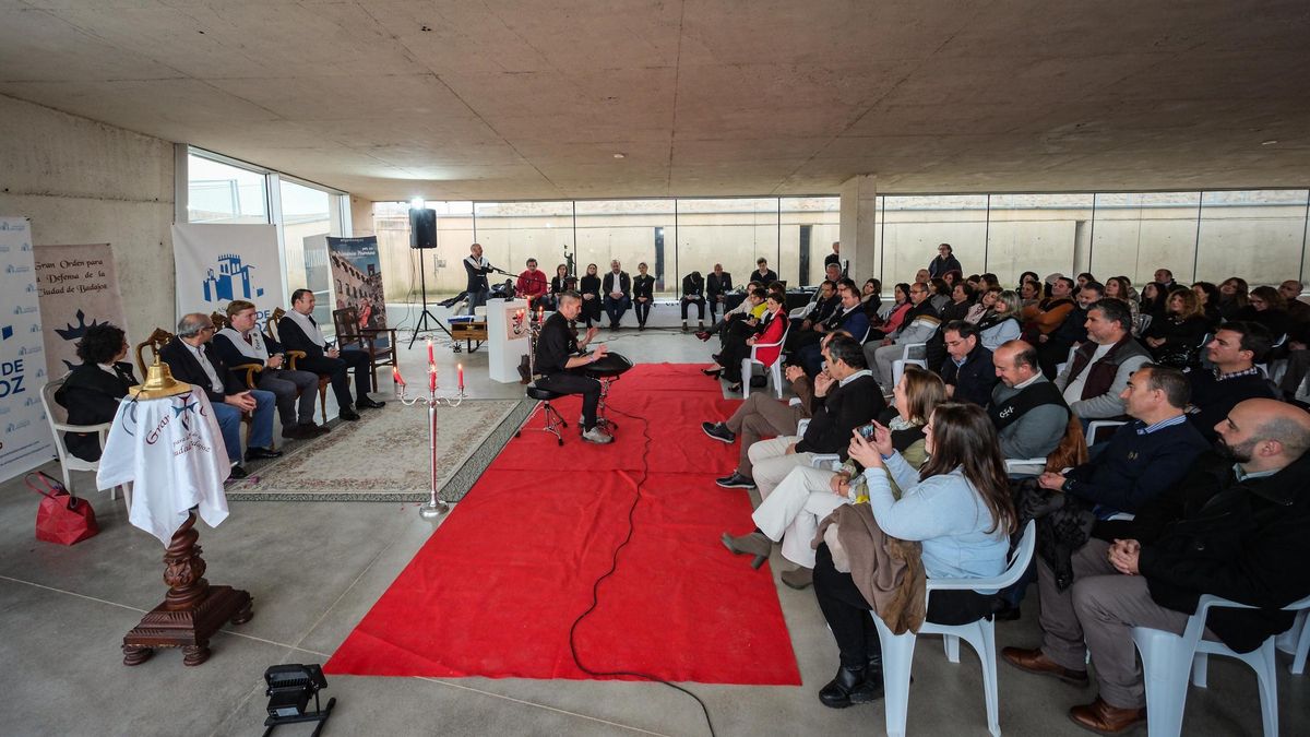 El acto celebrado ayer en el Fuerte de San Cristóbal.