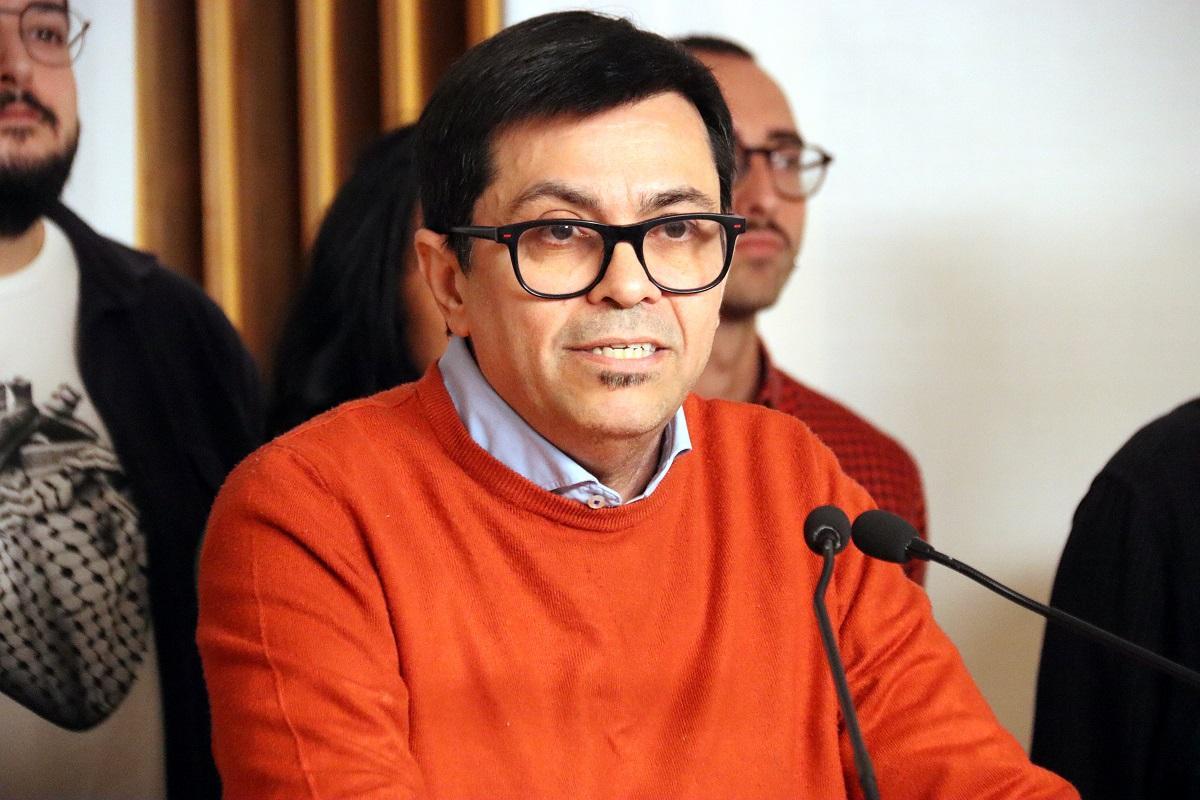 El candidato de los Comuns a la alcaldía de Barcelona, Gerardo Pisarello