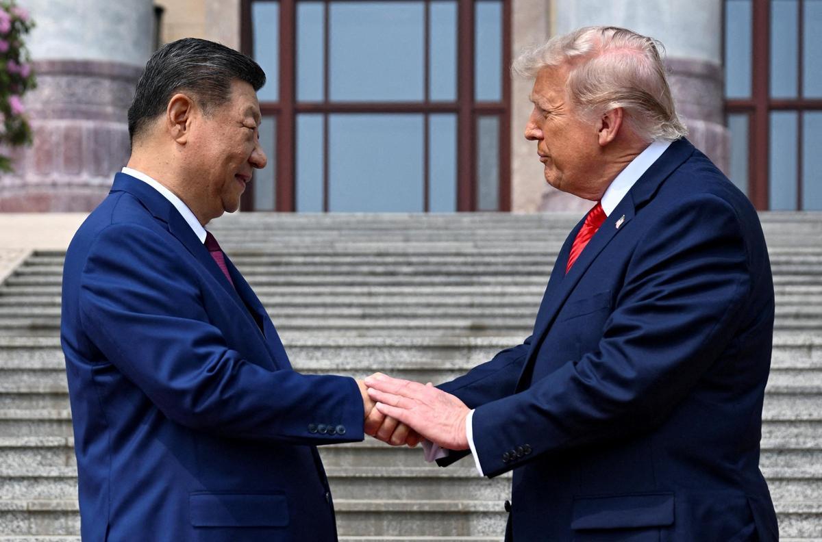 Xi Jinping y Trump.