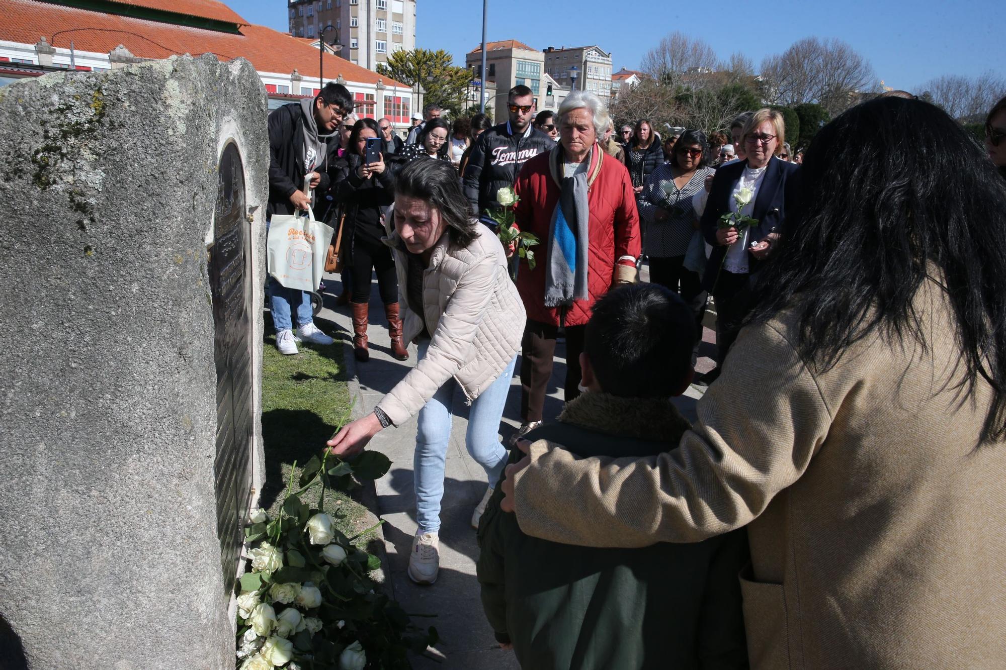 Cangas recuerda para la eternidad a los 21 del 'Pitanxo'