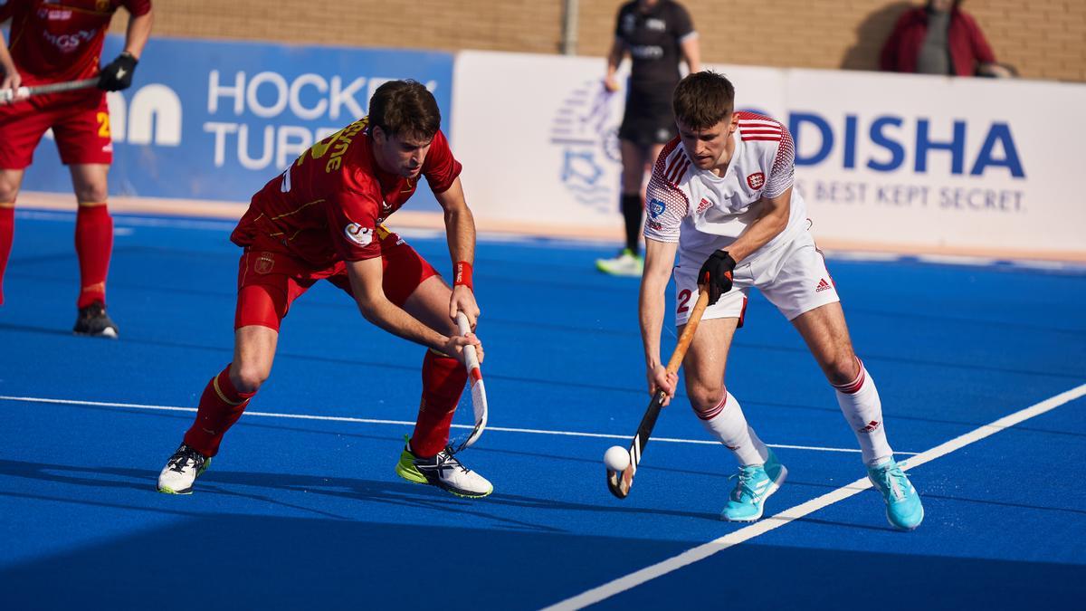 Selección masculina de hockey ante Argentina en València