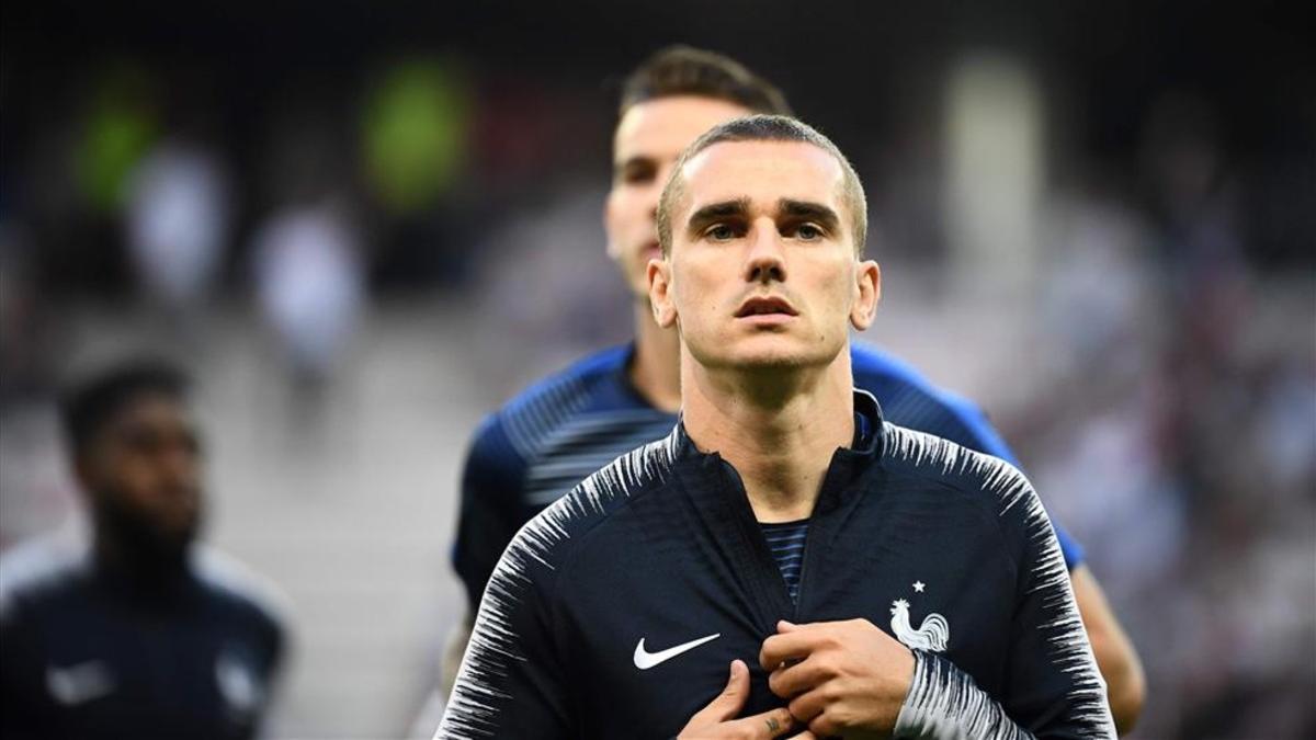 Griezmann, con su selección