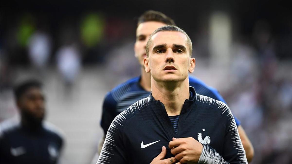 Griezmann, con su selección
