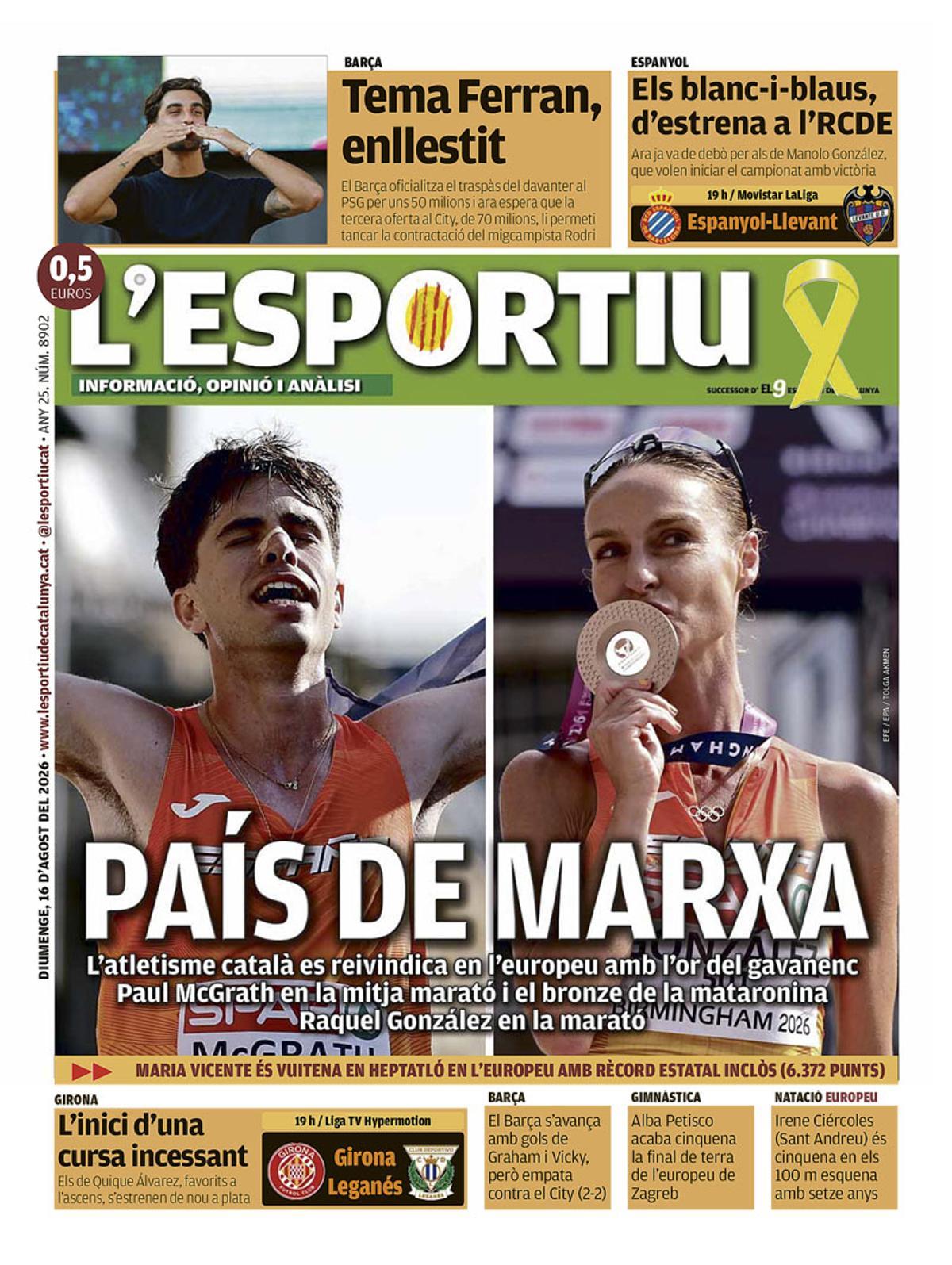 Las portadas de la prensa deportiva de hoy