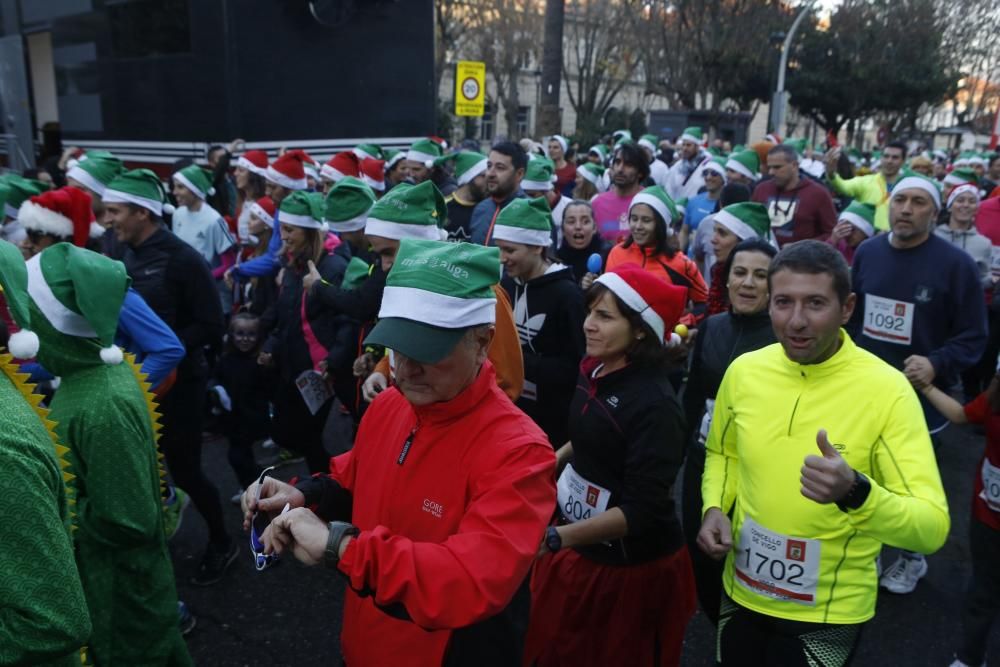 Cerca de 5.000 corredores toman la salida de la Alameda unas horas antes de la Nochevieja