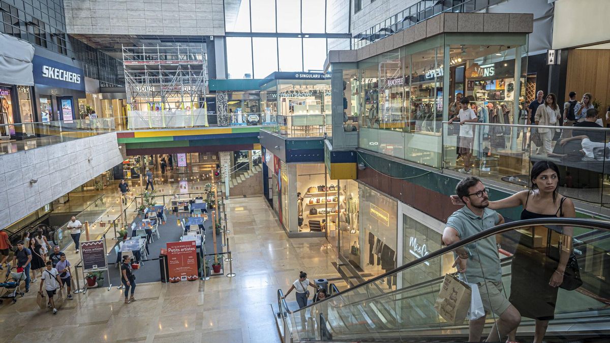 Centro comercial L'Illa Diagonal en Barcelona.