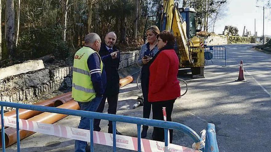 Regades y Rivas, en las obras de Saramagoso. // FdV