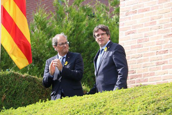 Puigdemont torna a Waterloo