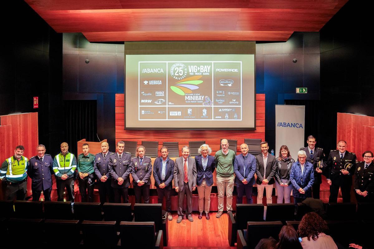 Imagen de la presentación de la Vig-Bay celebrada en la sede de Abanca.