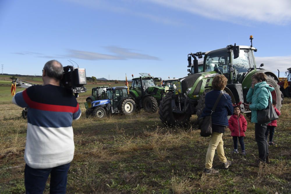 Tractorada a Lledoners.