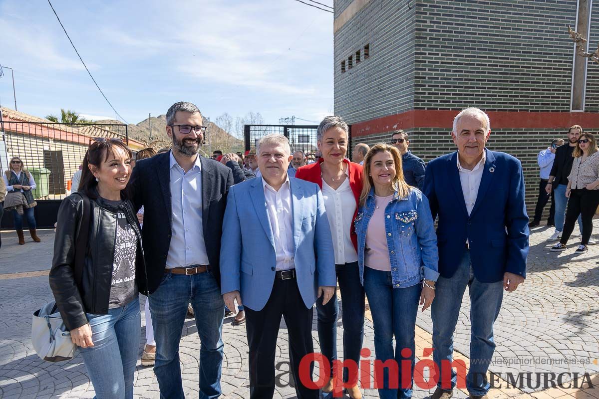 Presentación de José Vélez como candidato del PSOE a la presidencia de la Comunidad