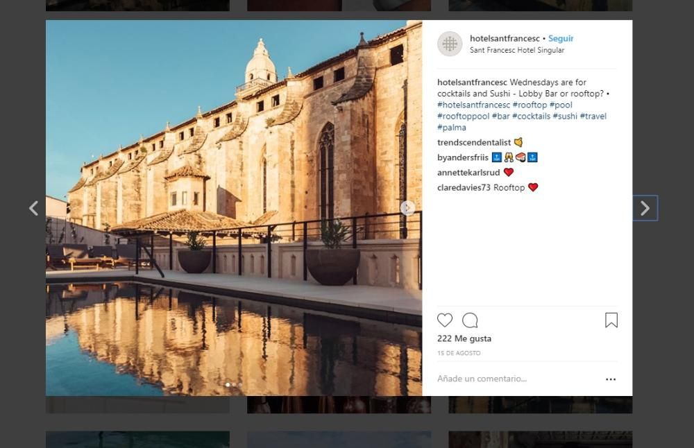 Hotels auf Mallorca mit Instagrammability