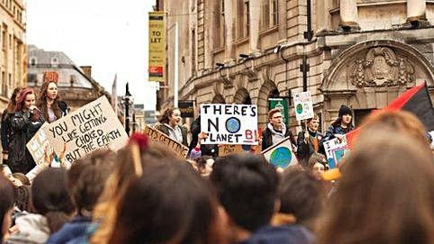 Protesta contra el canvi climàtic