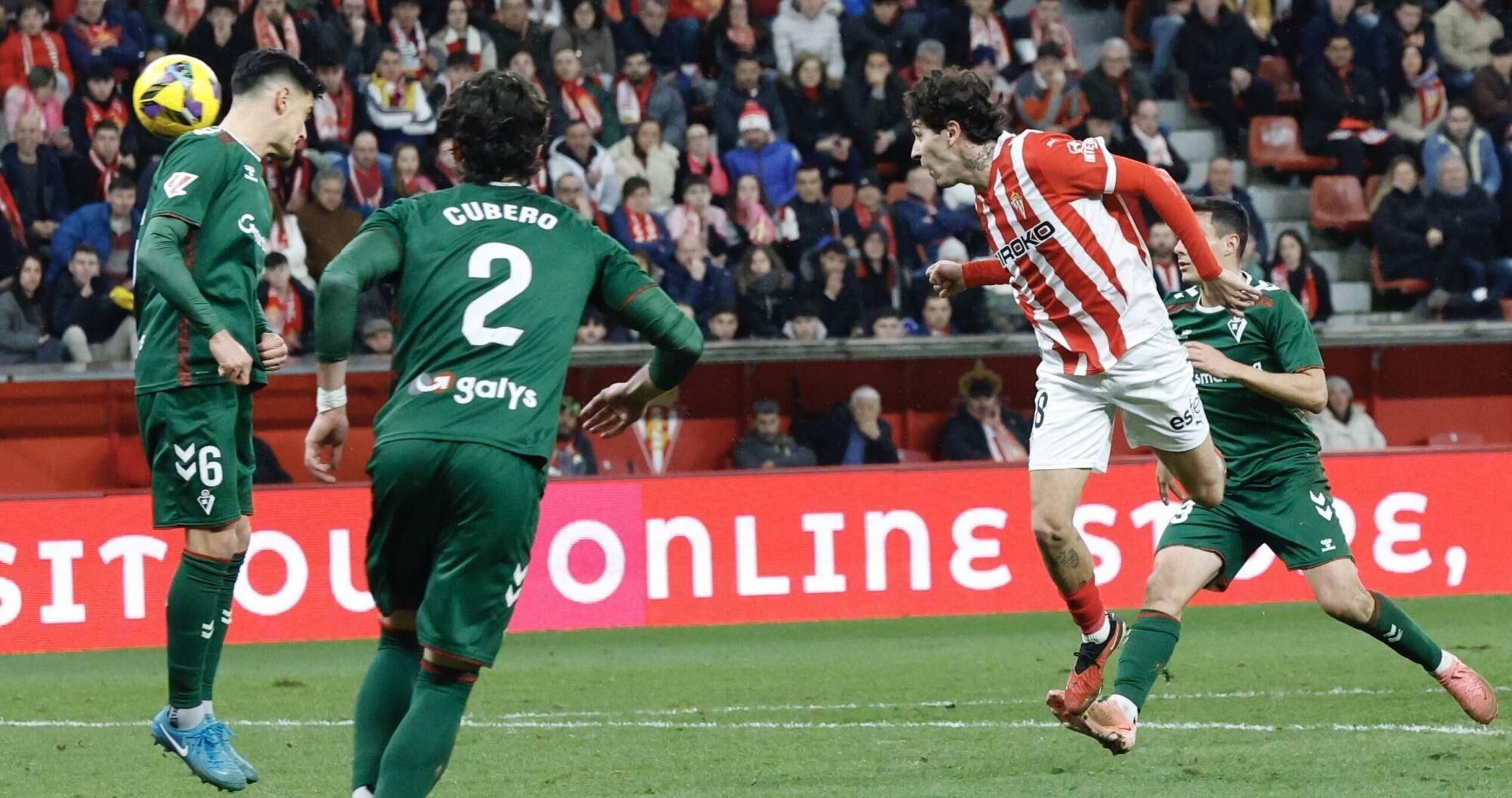 Las imágenes del Sporting-Eibar