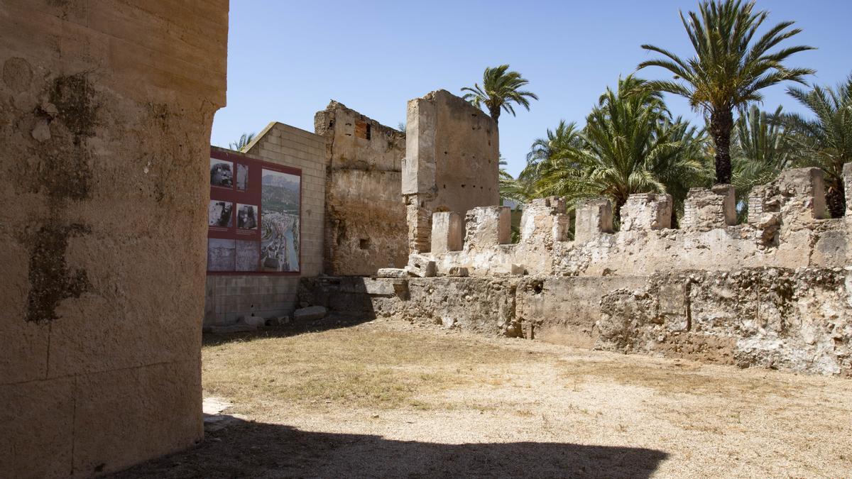 Ruinas de la Cara Real de Alzira.