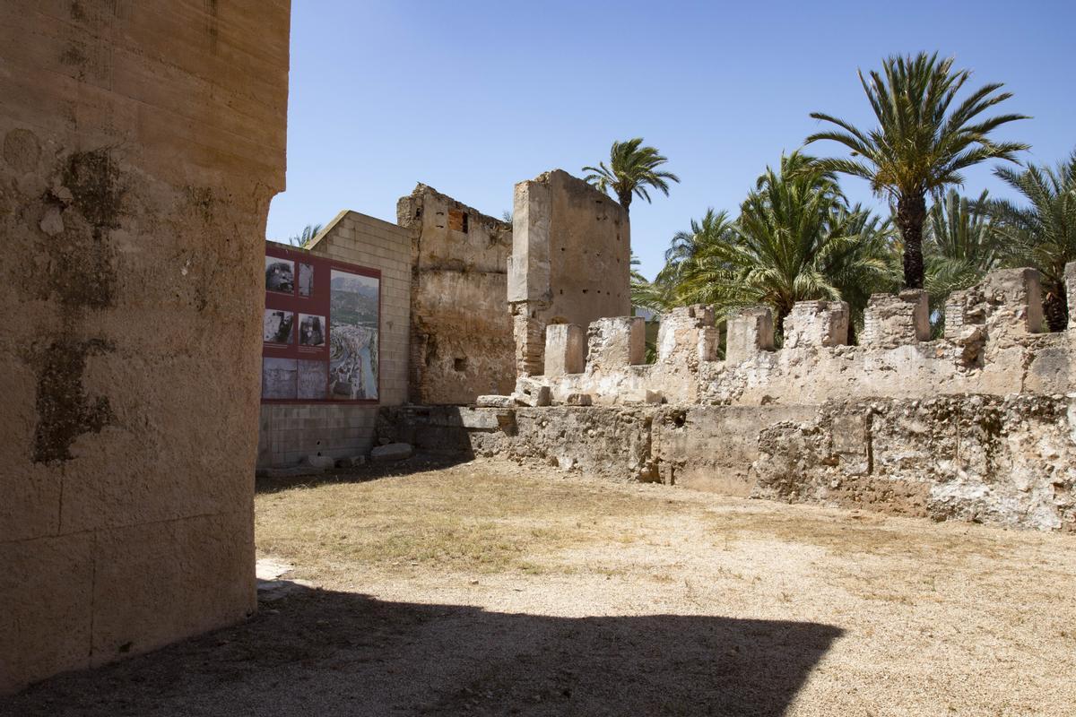 Ruinas de la Cara Real de Alzira.