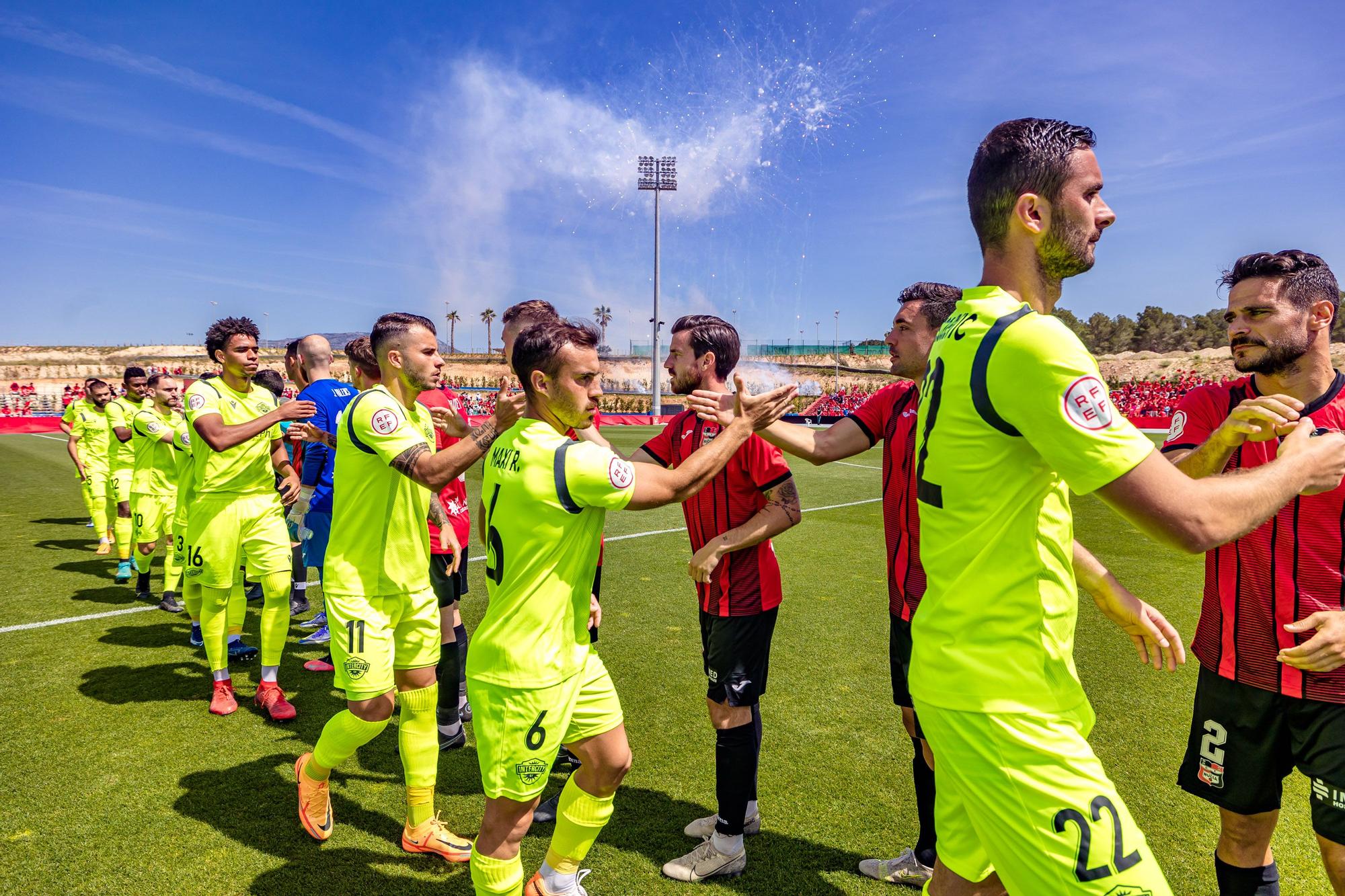 Un empate valía al Intercity en La Nucía para lograr el ascenso directo a Primera RFEF como campeón del grupo 5 de Segunda RFEF. Y un punto lograron los hombres dirigidos por Gustavo Siviero, en un ejercicio de resistencia y orden defensivo