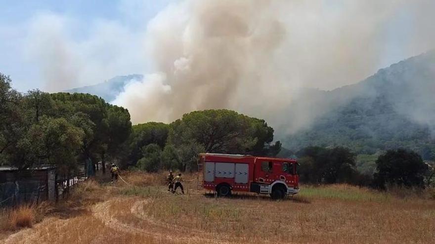 Una setantena de municipis de Catalunya es troben en risc molt alt o extrem d’incendi forestal