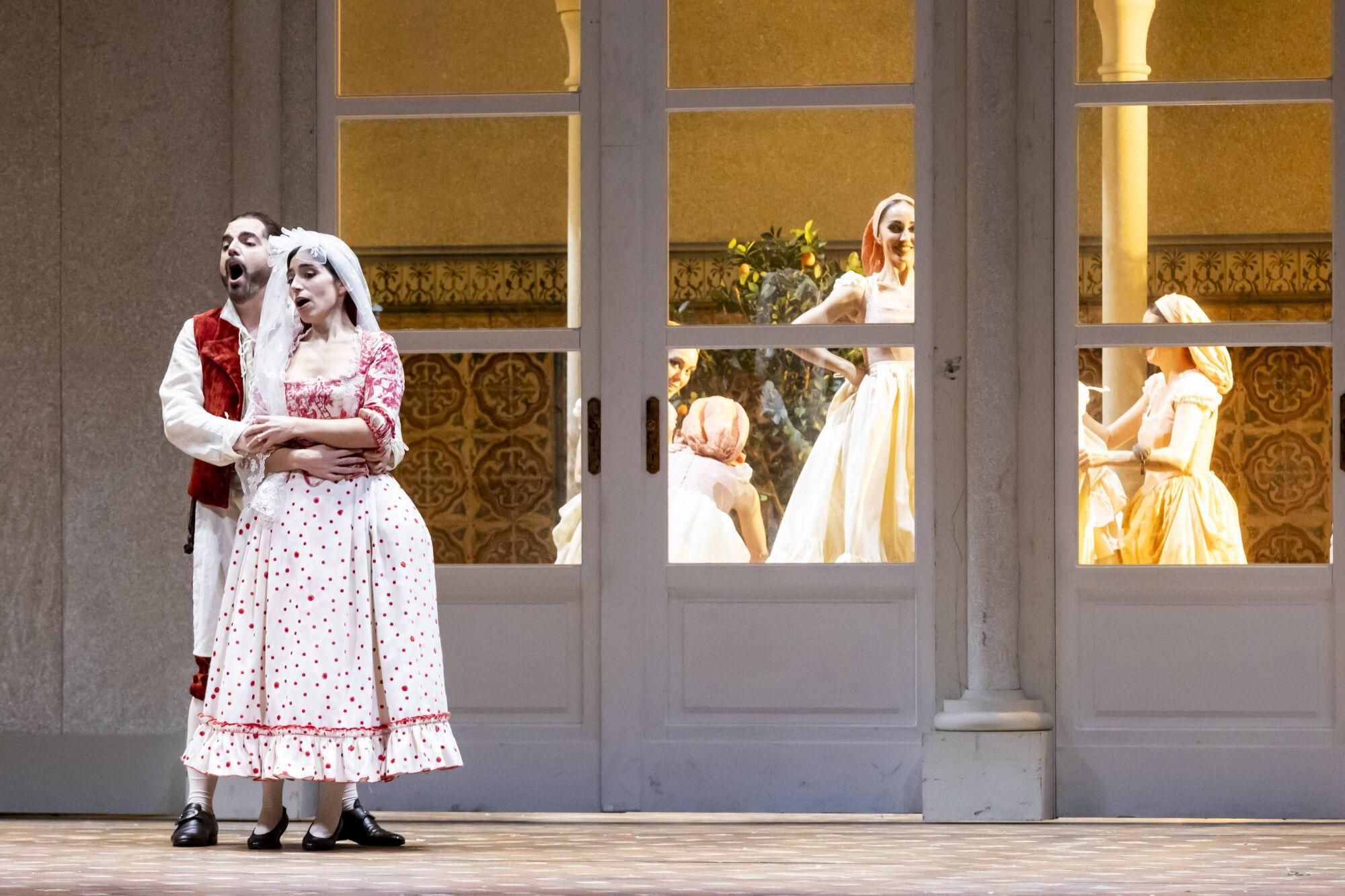 EN IMÁGENES: Ensayo en el Campoamor de la ópera "Las bodas de Fígaro"