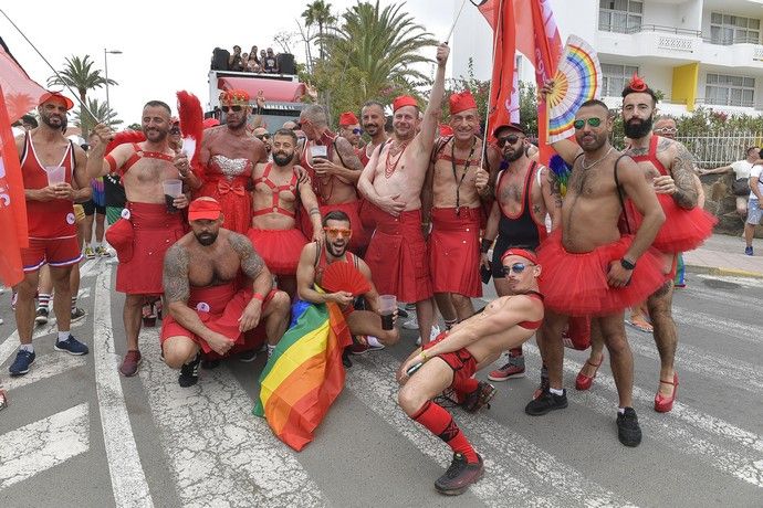 Desfile del Gay Pride en Maspalomas post-Covid