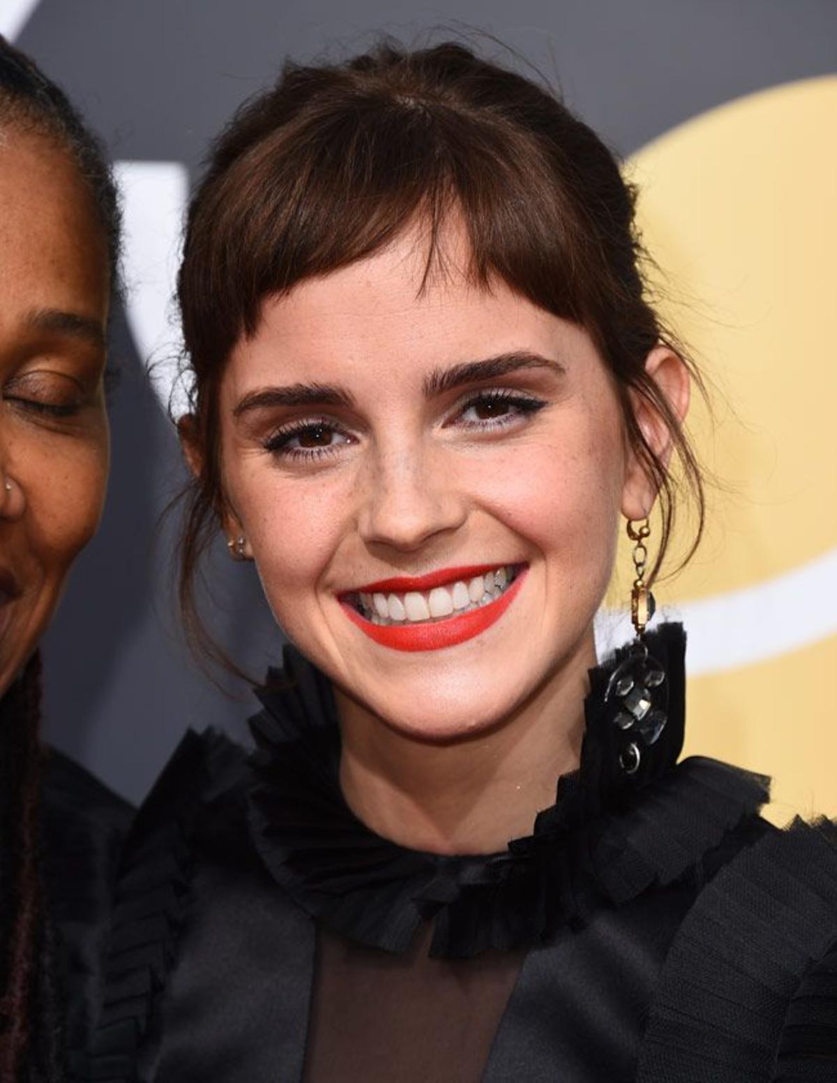 Emma Watson en los Globos de Oro 2018