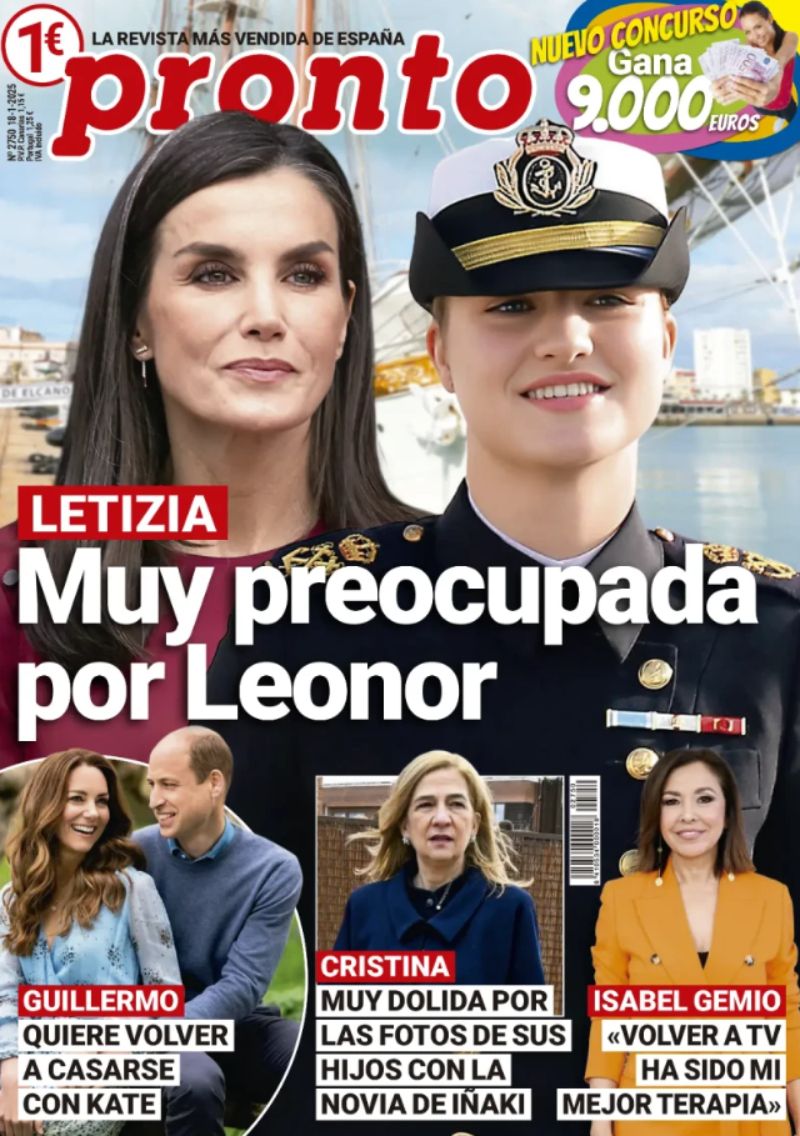 Portada de la revista PRONTO del 13 de enero de 2025