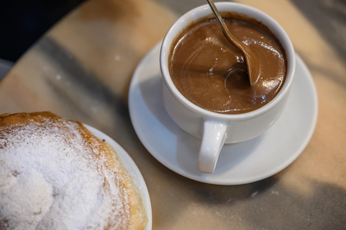 Chocolate caliente de Can Joan de s'Aigo