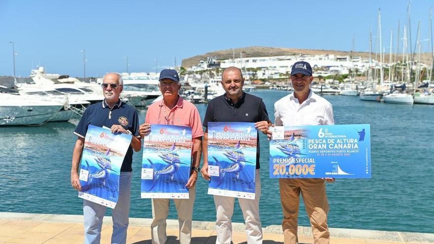 Pasito Blanco prepara el Open Internacional de Pesca de Altura con cerca de 40 embarcaciones