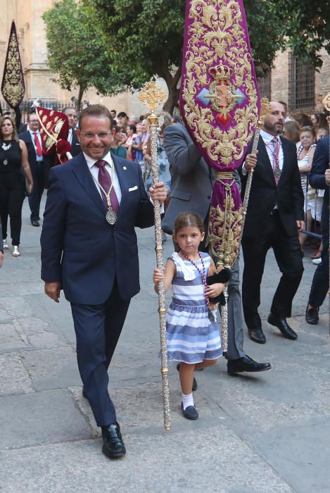 Procesión de la Virgen de la Victoria en Málaga