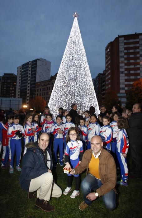 Luces de Navidad en Gijón