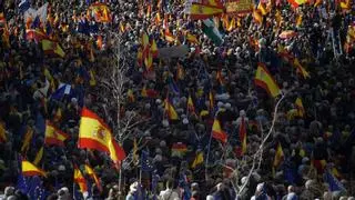 El PP sale de nuevo a la calle en Madrid en protesta contra Sánchez, en directo