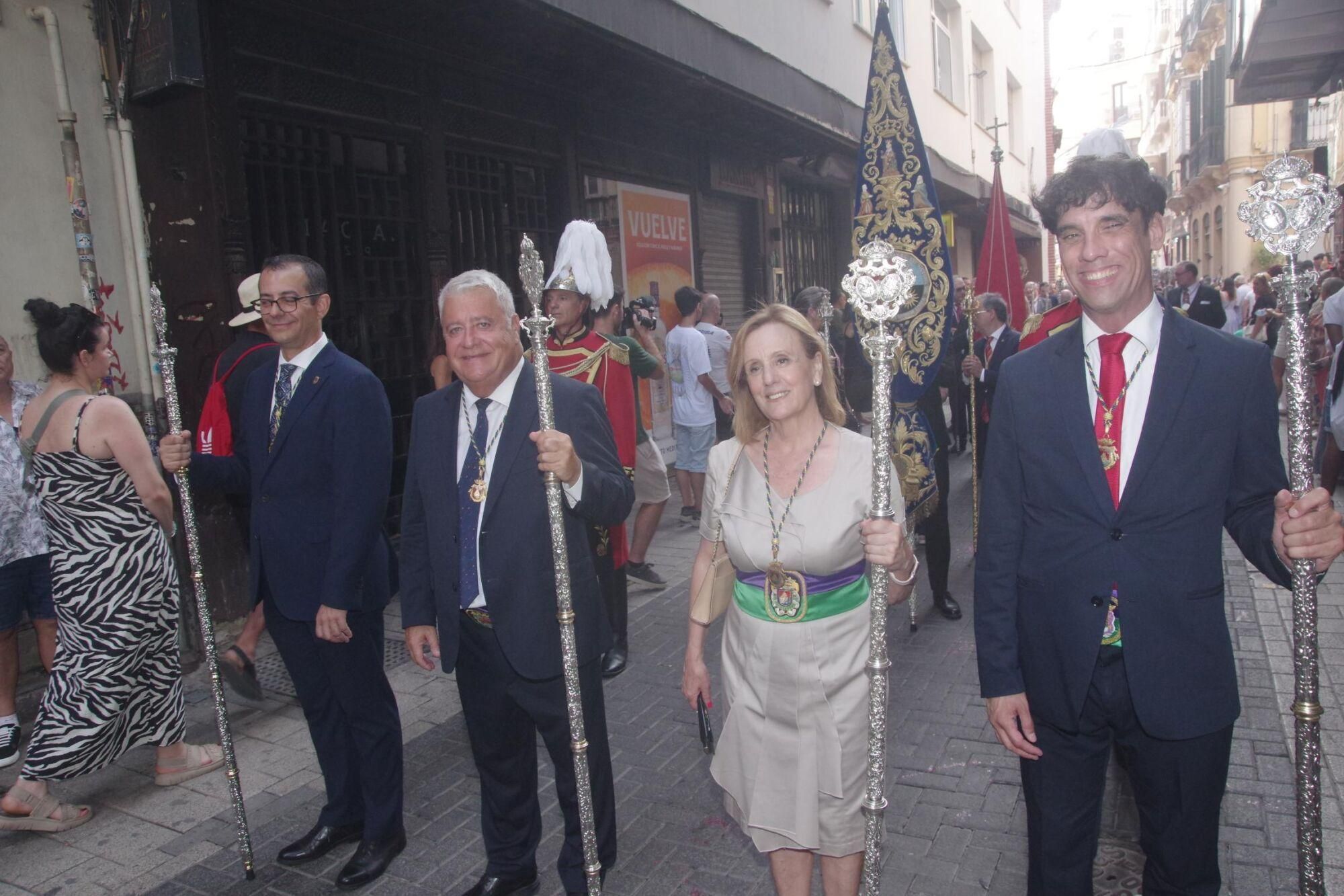 Procesión de los Patronos de Málaga 2025