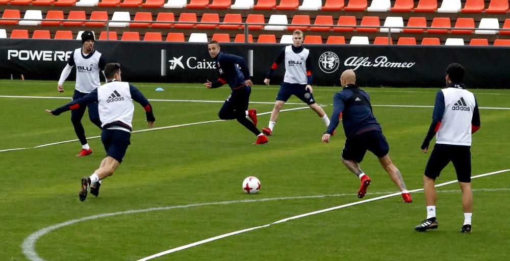 Las últimas pruebas de Marcelino para la Copa