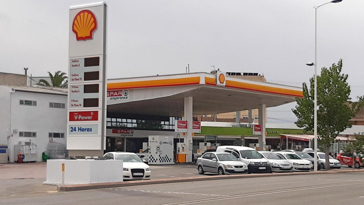 Estación de Servicio Shell San José.