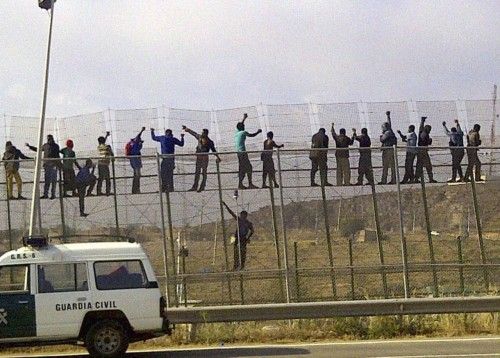 Nuevo asalto masivo a la valla de Melilla