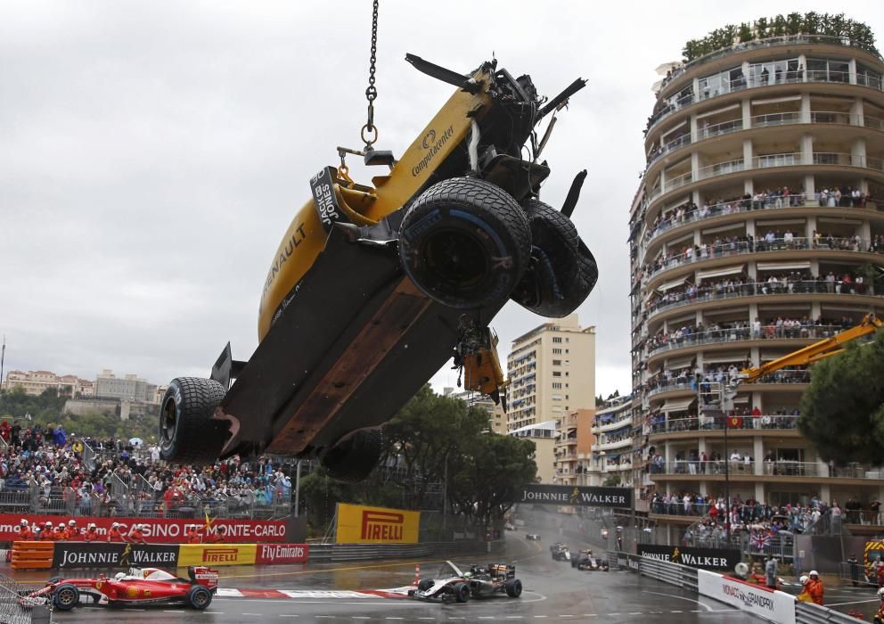 Imágenes del GP de Mónaco de Fórmula 1 en el circuito urbano.