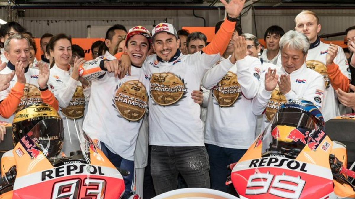 Lorenzo, en su despedida de Honda y del Mundial hace justo un año