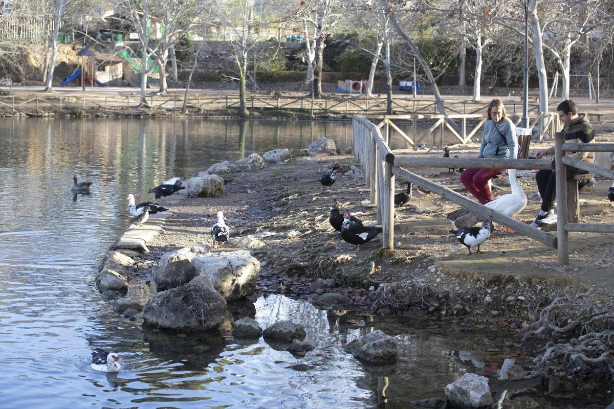 Visitantes en la Albufera de Anna, en una imagen de archivo.