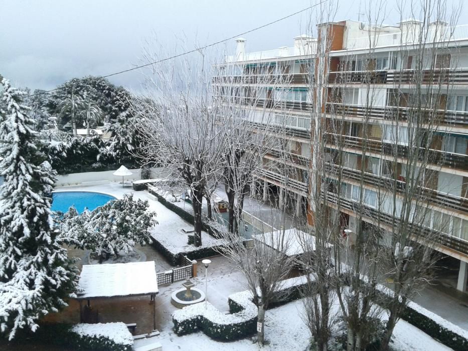 Nieve en Dénia.