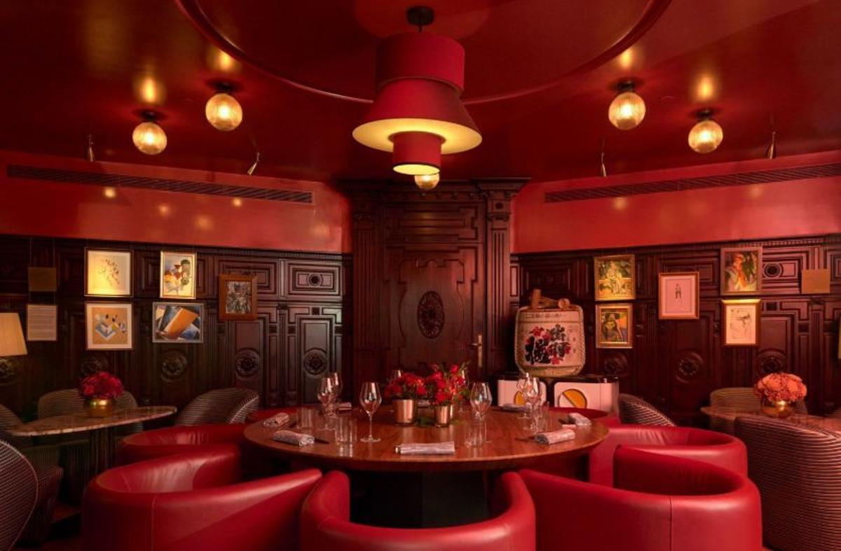 'The Red Room', icono de Isa Restaurant &amp; Cocktail Bar.