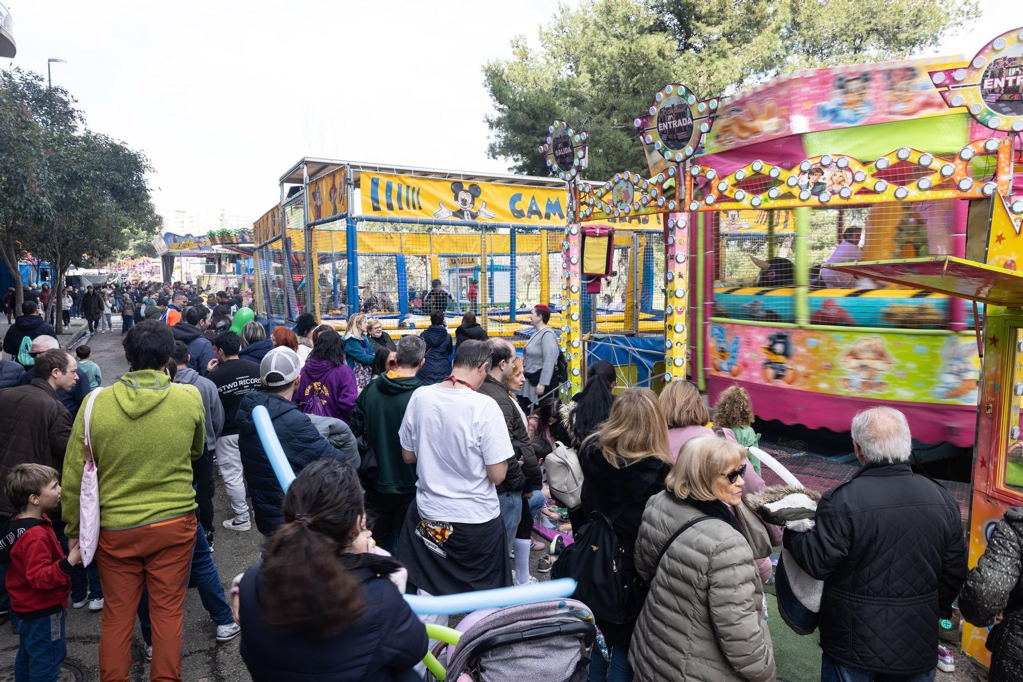 Las ferias vuelven a llenarse en el Tío Jorge tras un año de ausencia