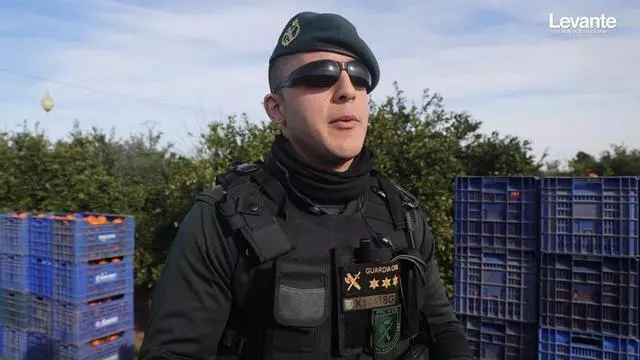 Despliegue policial contra el trabajo ilegal en el campo