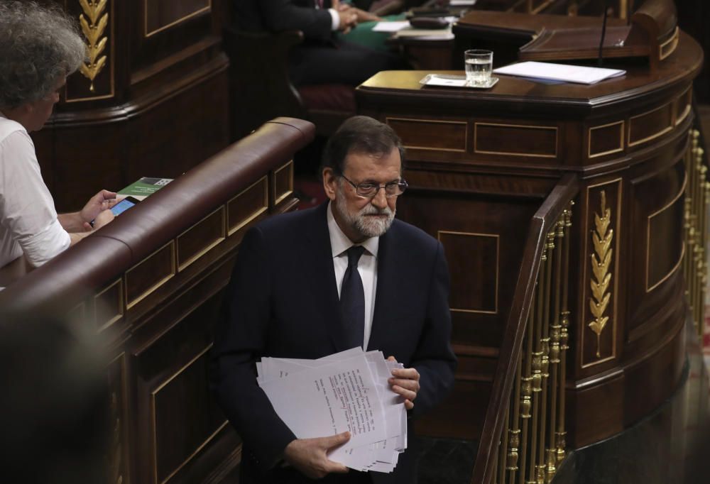 Debate de la moción de censura contra Rajoy